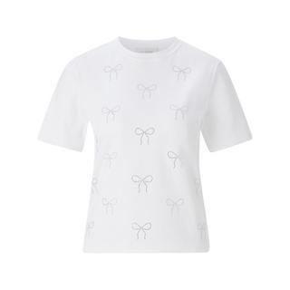 Rich & Royal T-shirt Stampa Fiocco Regular Fit  