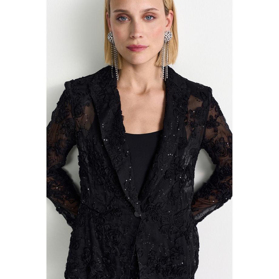 Rich & Royal Blazer mit Reverskragen  