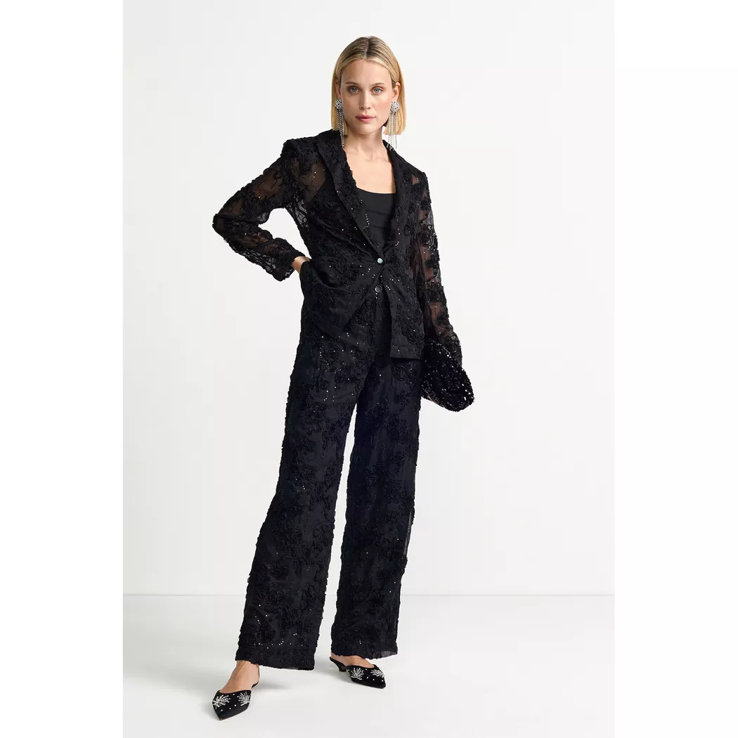 Rich & Royal - Hose, für Damen, Black, Größe 38