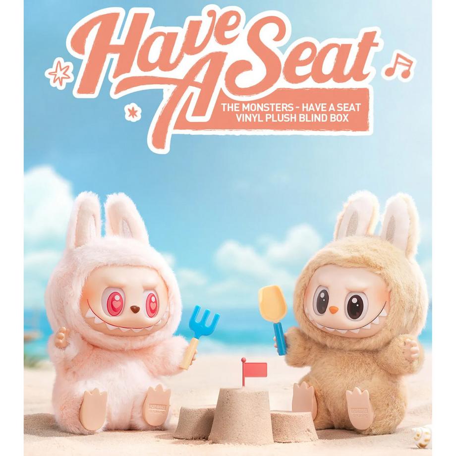 Popmart Beauty Labubu The Monsters "Have a Seat" Keychain-Series, Pacchetto sorpresa  
