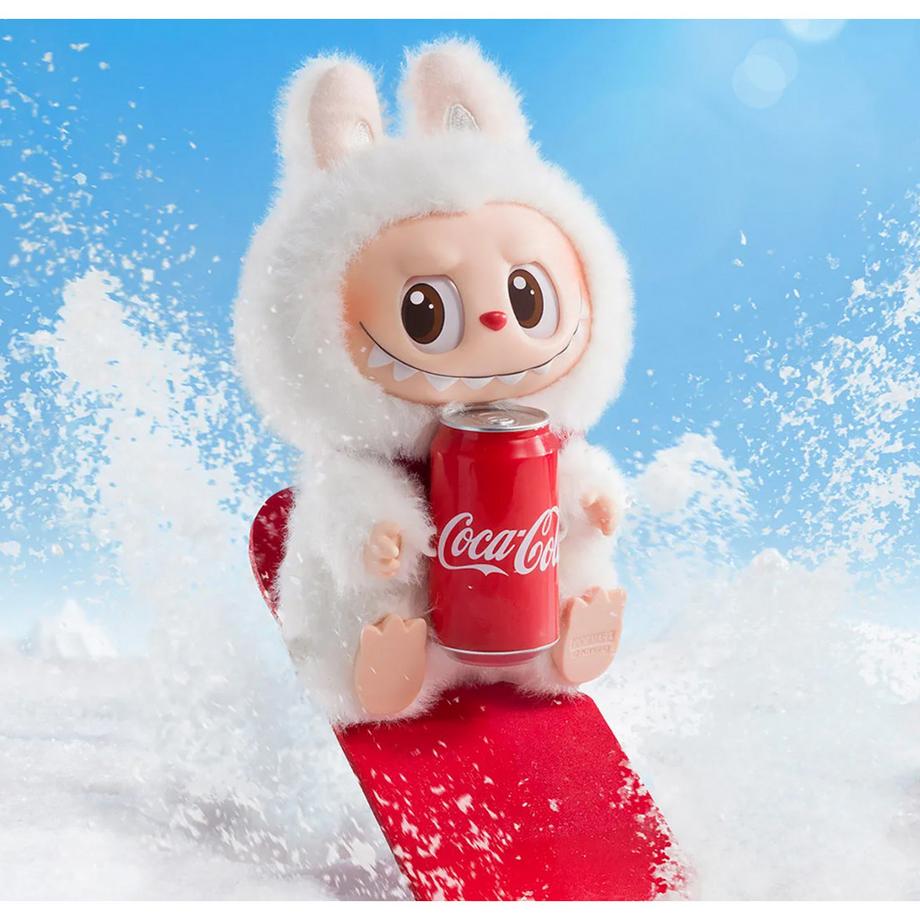 Popmart Beauty Labubu The Monsters Coca Cola Keychain Serie Überraschungspack  