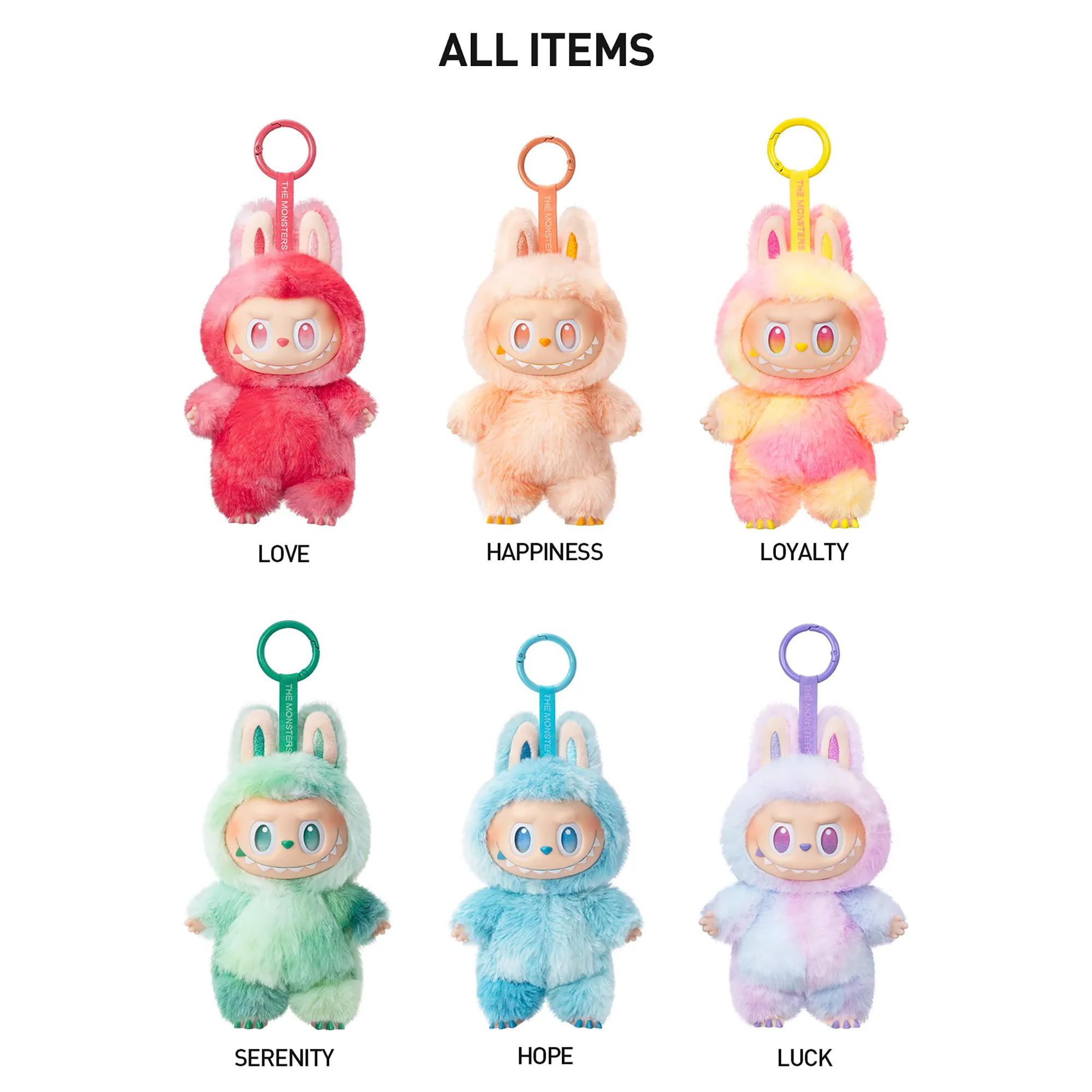 Popmart Beauty Labubu The Monsters Big Into Energy Keychain Serie Pacchetto Sorpresa  