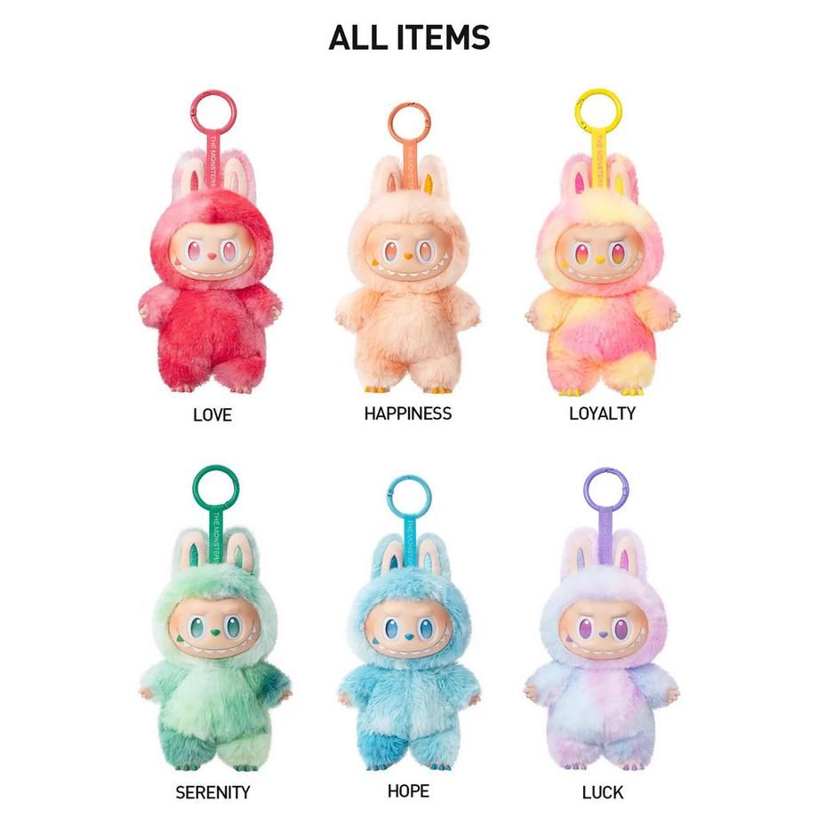 Popmart Beauty Labubu The Monsters "Big Into Energy" Keychain-Serie, Überraschungspack  