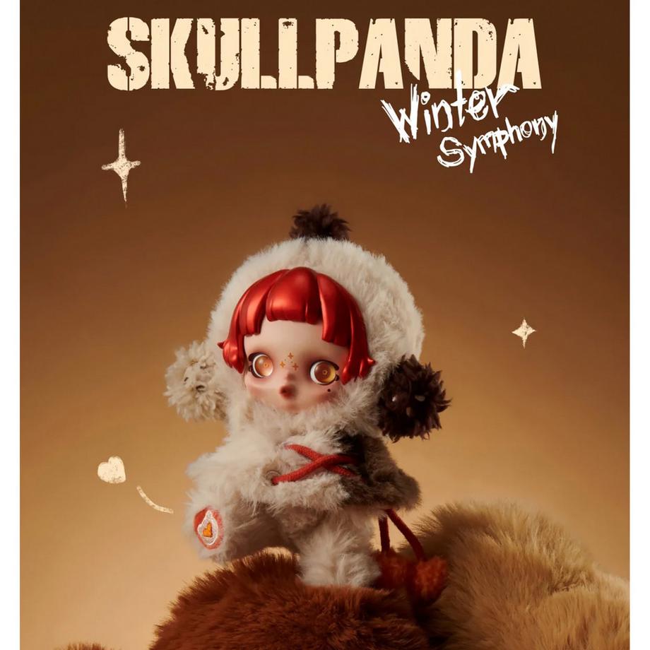 Popmart Beauty  Skullpanda Winter Symphony Series, assortiment aléatoire 