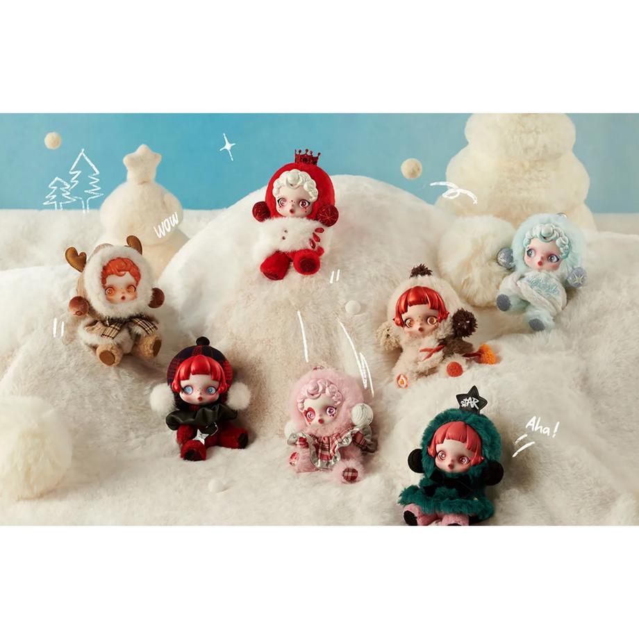 Popmart Beauty  Skullpanda Winter Symphony Series, assortiment aléatoire 