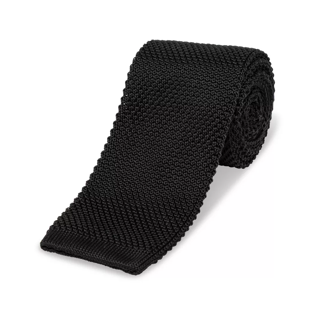 Manor Man - Krawatte, für Herren, Black, Größe ONESIZE