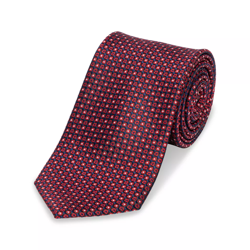 Manor Man - Krawatte, für Herren, Rot, Größe ONESIZE