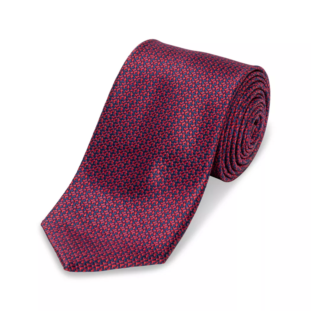 Manor Man - Krawatte, für Herren, Rot, Größe ONESIZE