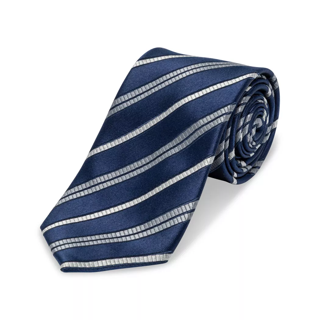 Manor Man - Krawatte, für Herren, Marine, Größe ONESIZE