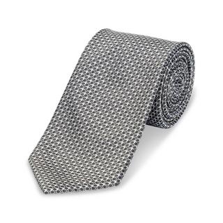 Manor Man Gemusterte Seidenmischkrawatte  