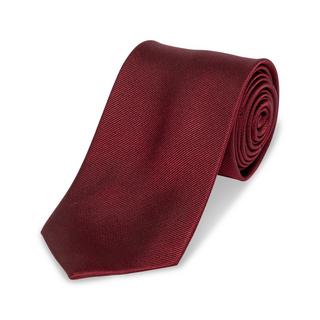 Manor Man Cravate Unie en Soie  