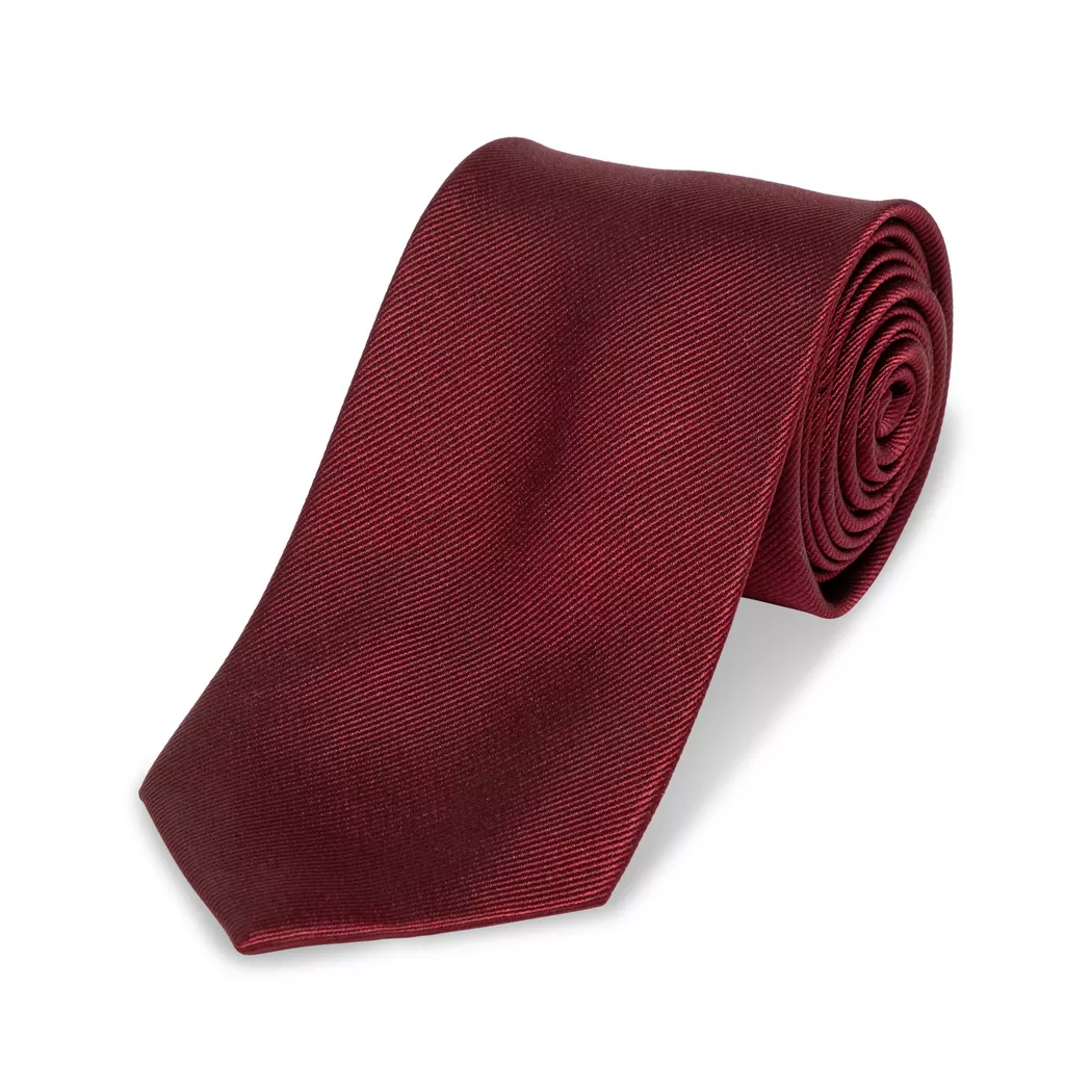 Manor Man - Krawatte, für Herren, Bordeaux, Größe ONESIZE