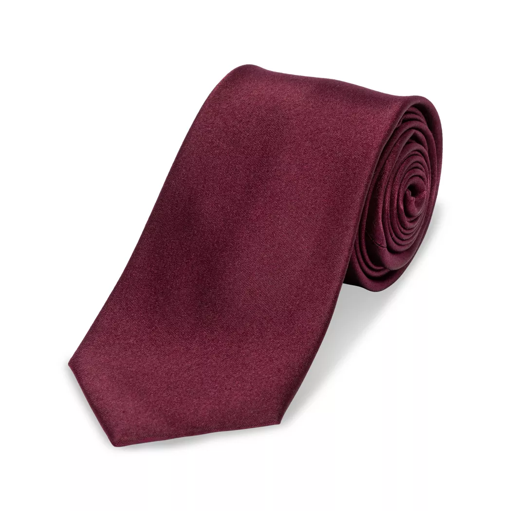 Manor Man - Krawatte, für Herren, Bordeaux, Größe ONESIZE