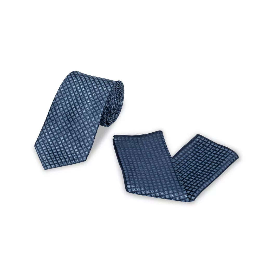 Manor Man - Krawatte, für Herren, Blau, Größe ONESIZE