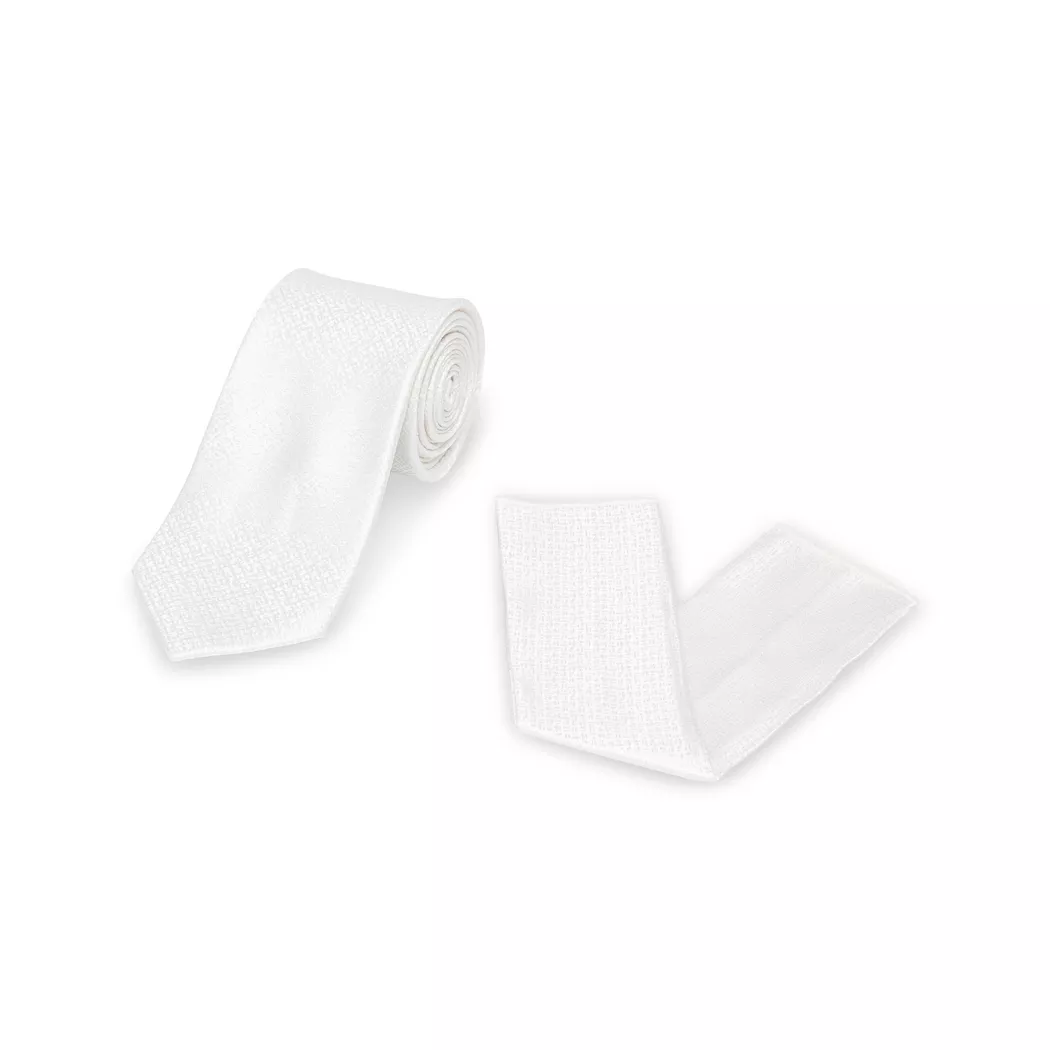 Manor Man - Krawatte, für Herren, Weiss, Größe ONESIZE