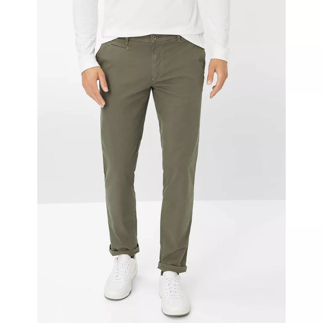 BRAX - Chinohose, Slim Fit, für Herren, Olivegrün, Größe W33/L34