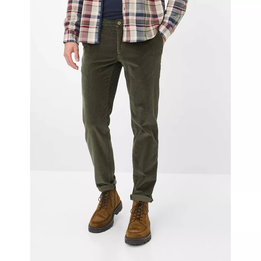 BRAX - Chinohose, Slim Fit, für Herren, Olivegrün, Größe W36/L34