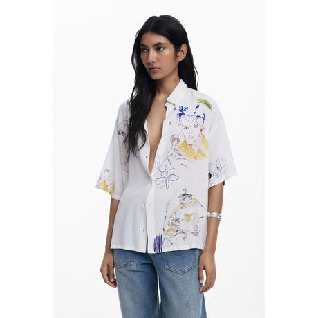 Desigual Bedrucktes Kurzarmhemd  