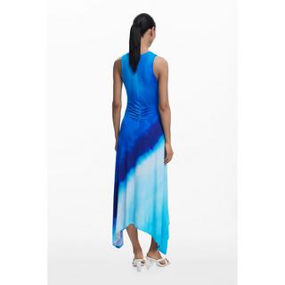 Desigual Abito Maxi Senza Maniche Tie-Dye  