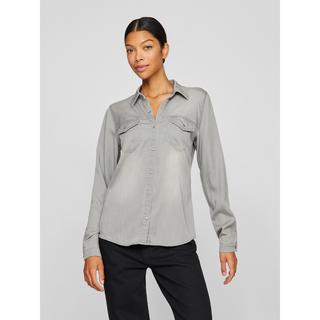 VILA Chemise en jean manches longues  
