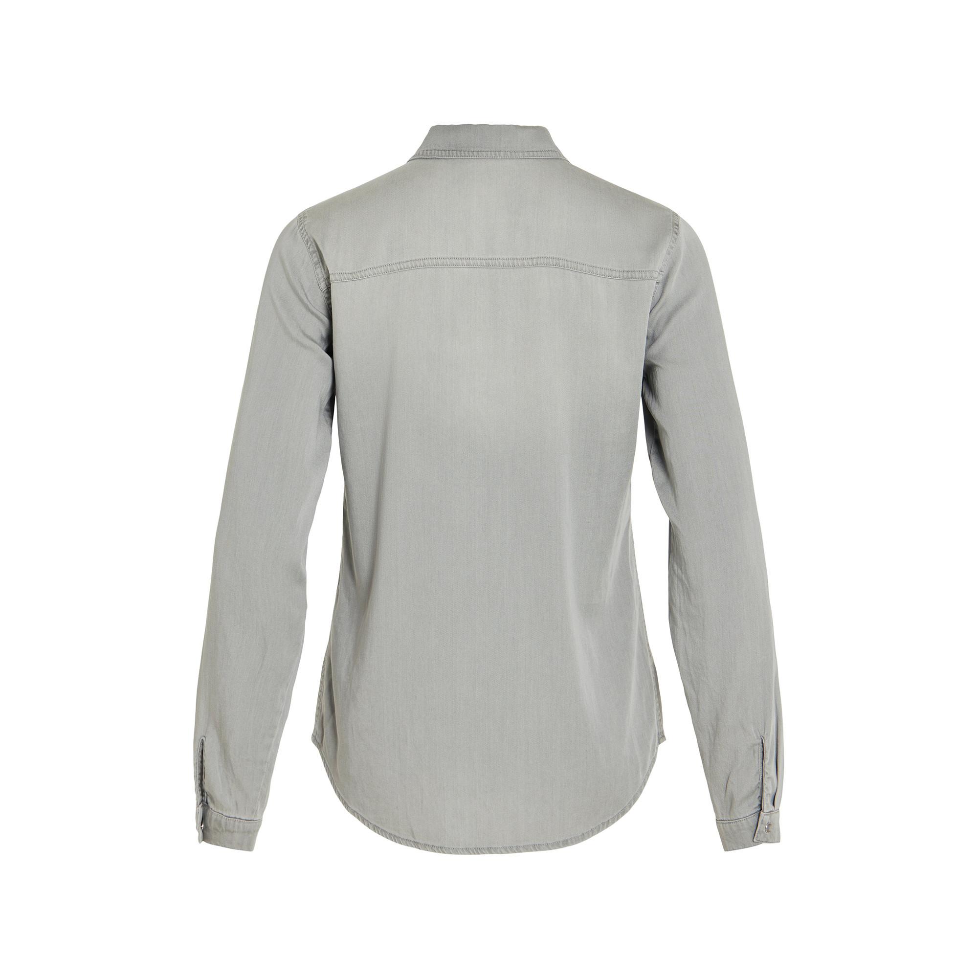 VILA Chemise en jean manches longues  