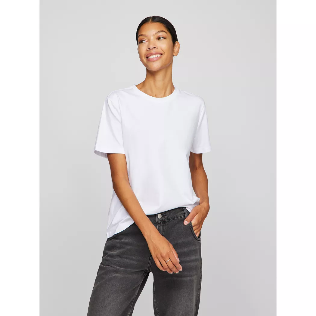 VILA - T-Shirt, für Damen, Weiss, Größe XS 8