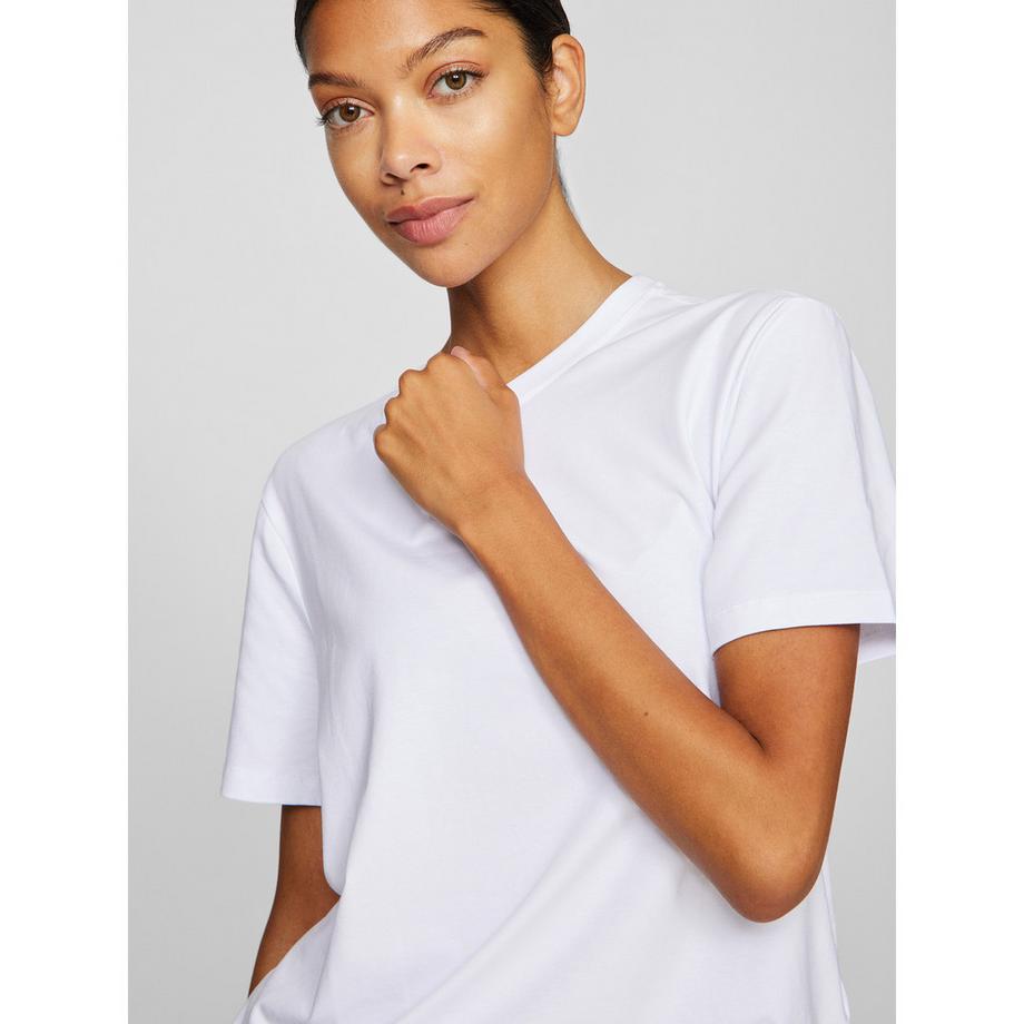 VILA Girocollo Maniche Corte T-Shirt  