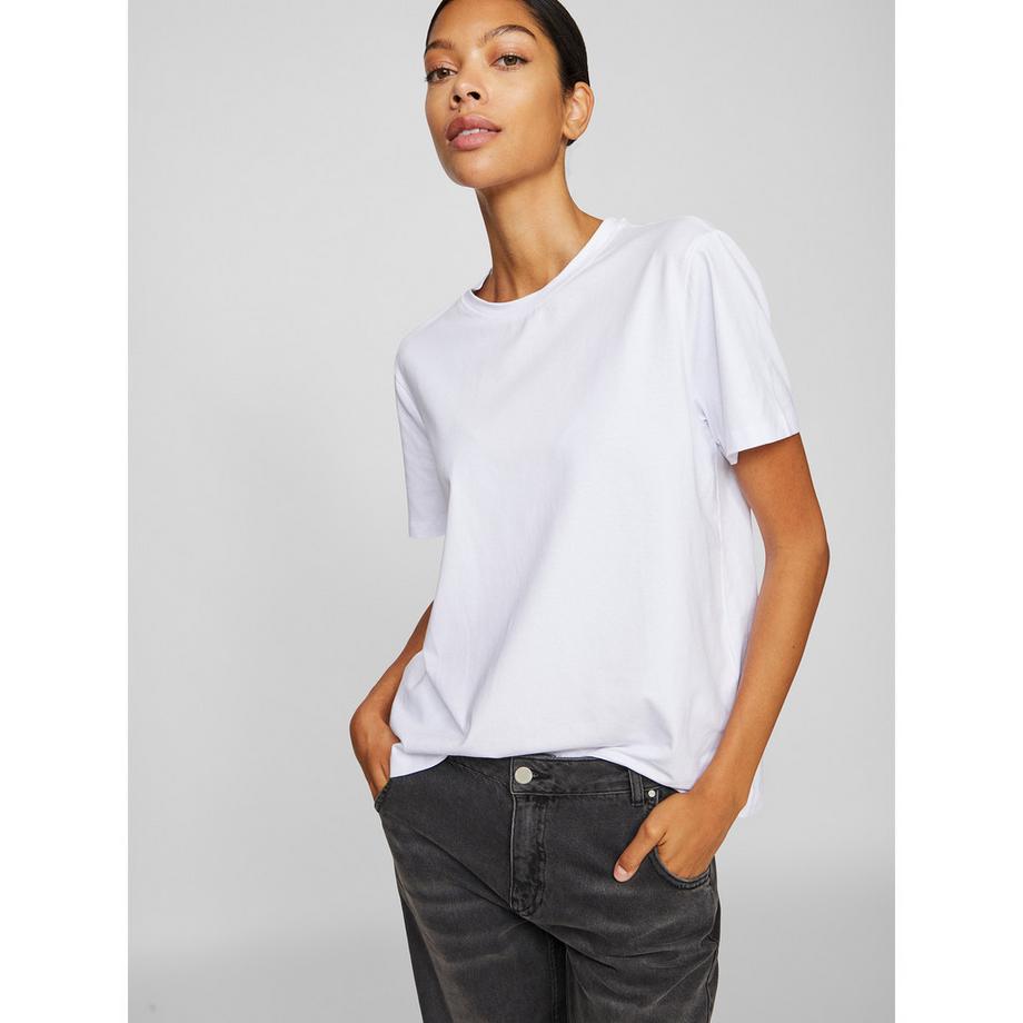 VILA Girocollo Maniche Corte T-Shirt  