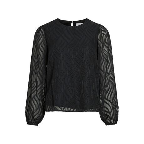 VILA Chemisier Manches Longues Imprimé  