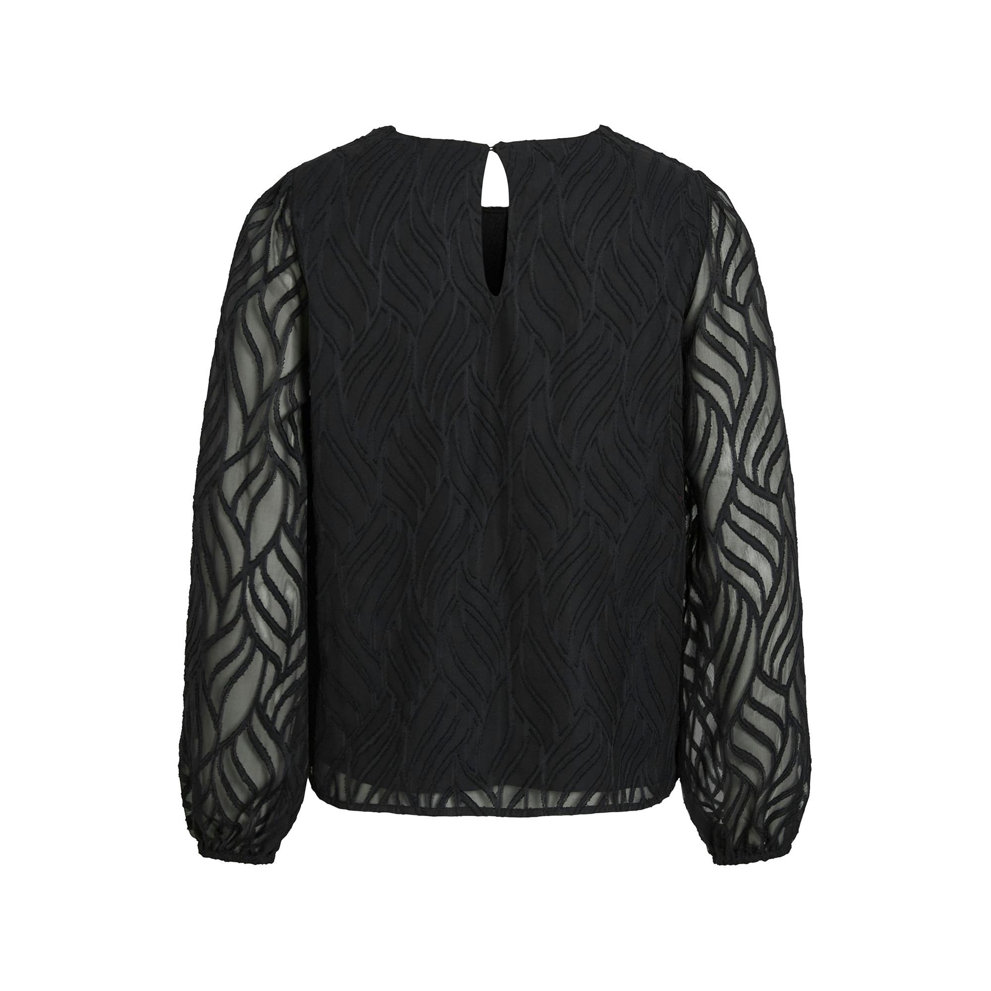 VILA Chemisier Manches Longues Imprimé  