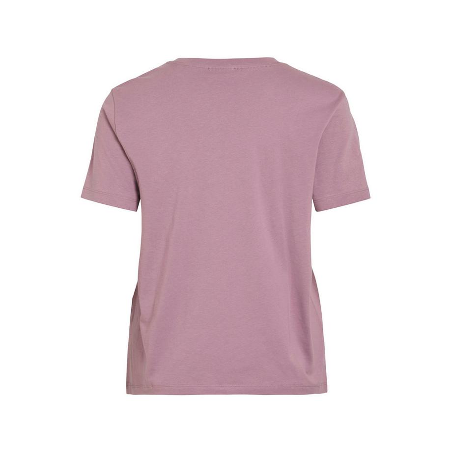 VILA Abstract Face Print T-Shirt  