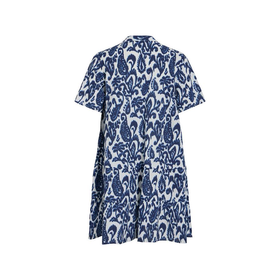 VILA Robe Courte Manches Courtes Imprimée  