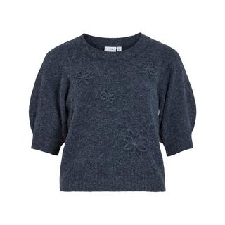 VILA Pullover à Appliqués Floraux  