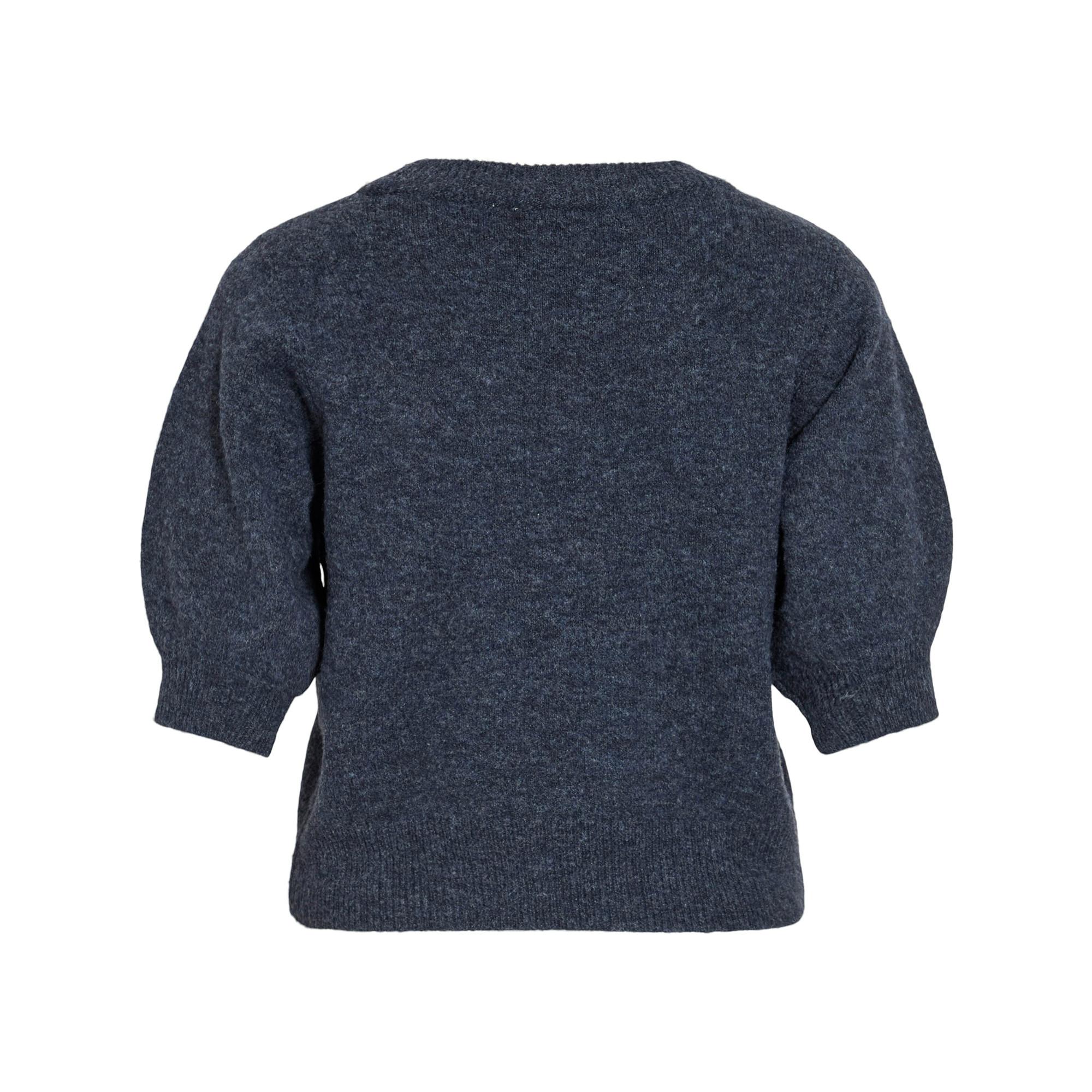 VILA Pullover à Appliqués Floraux  