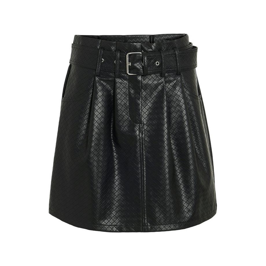 VILA Mini-jupe plissée avec ceinture  