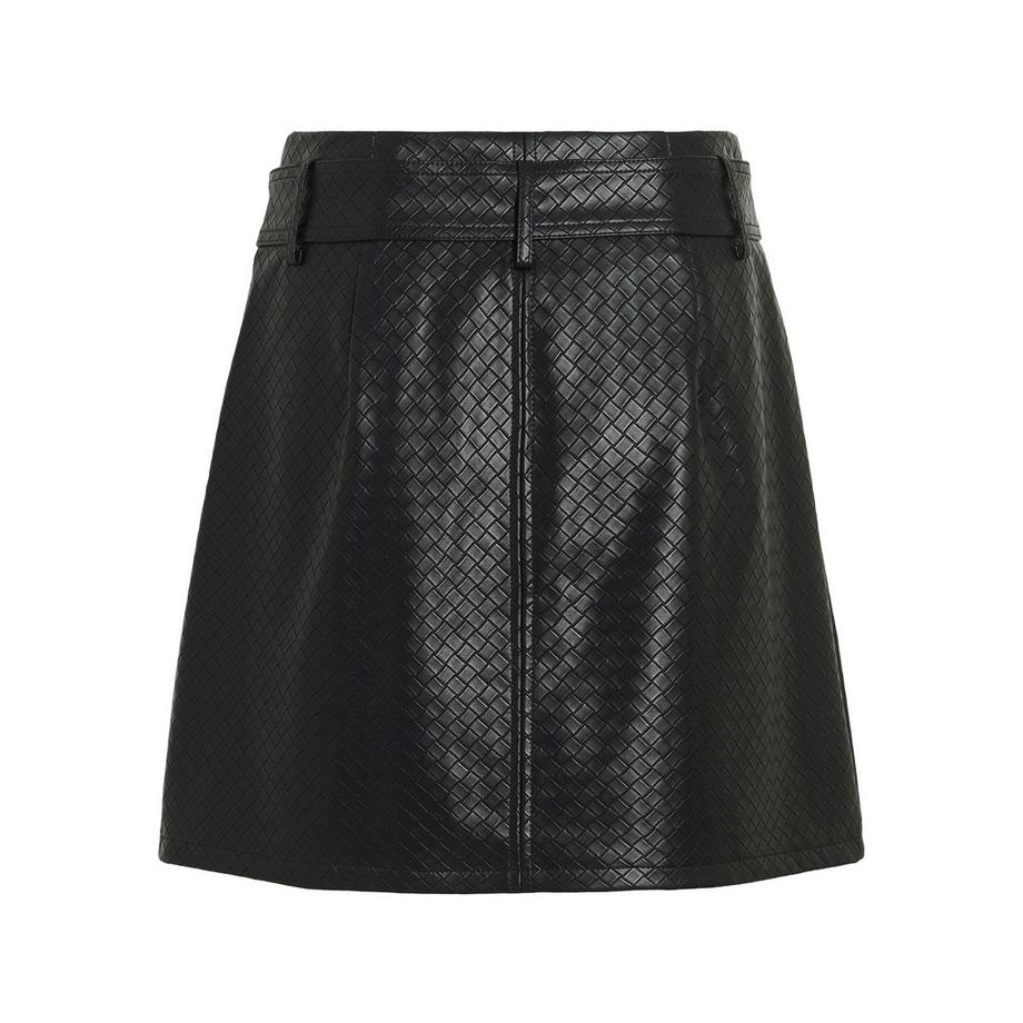 VILA Mini-jupe plissée avec ceinture  