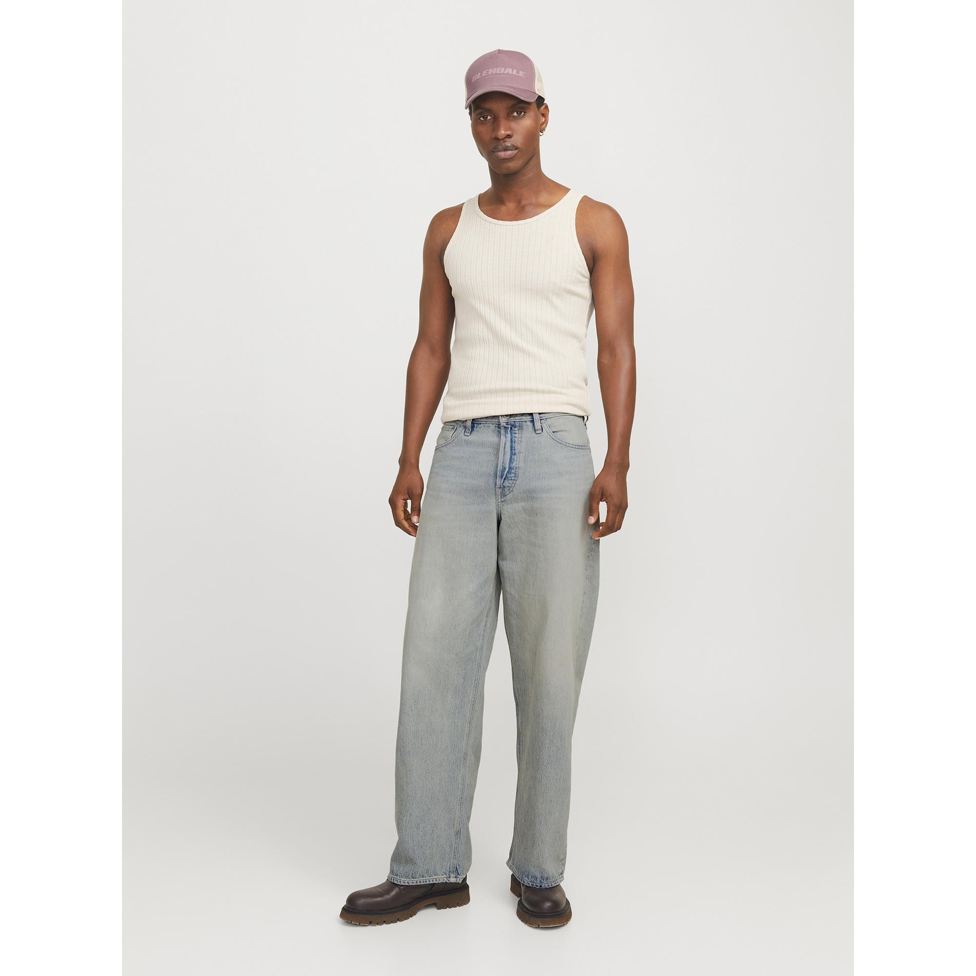 JACK & JONES Relaxed Loose Fit High Rise Jeans  