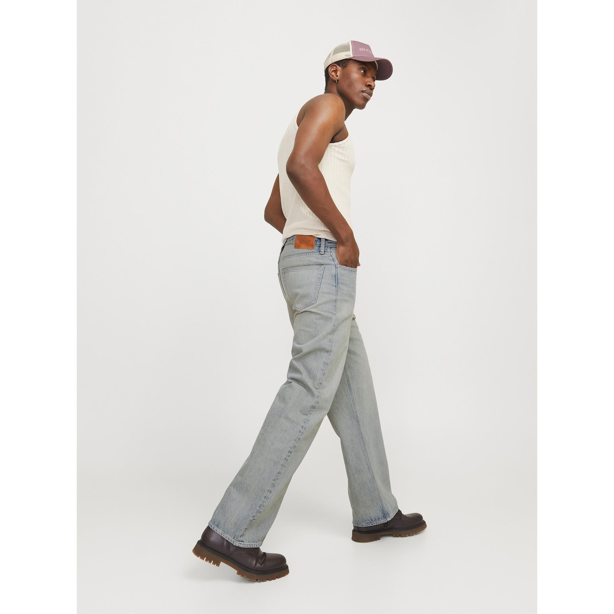 JACK & JONES Relaxed Loose Fit High Rise Jeans  