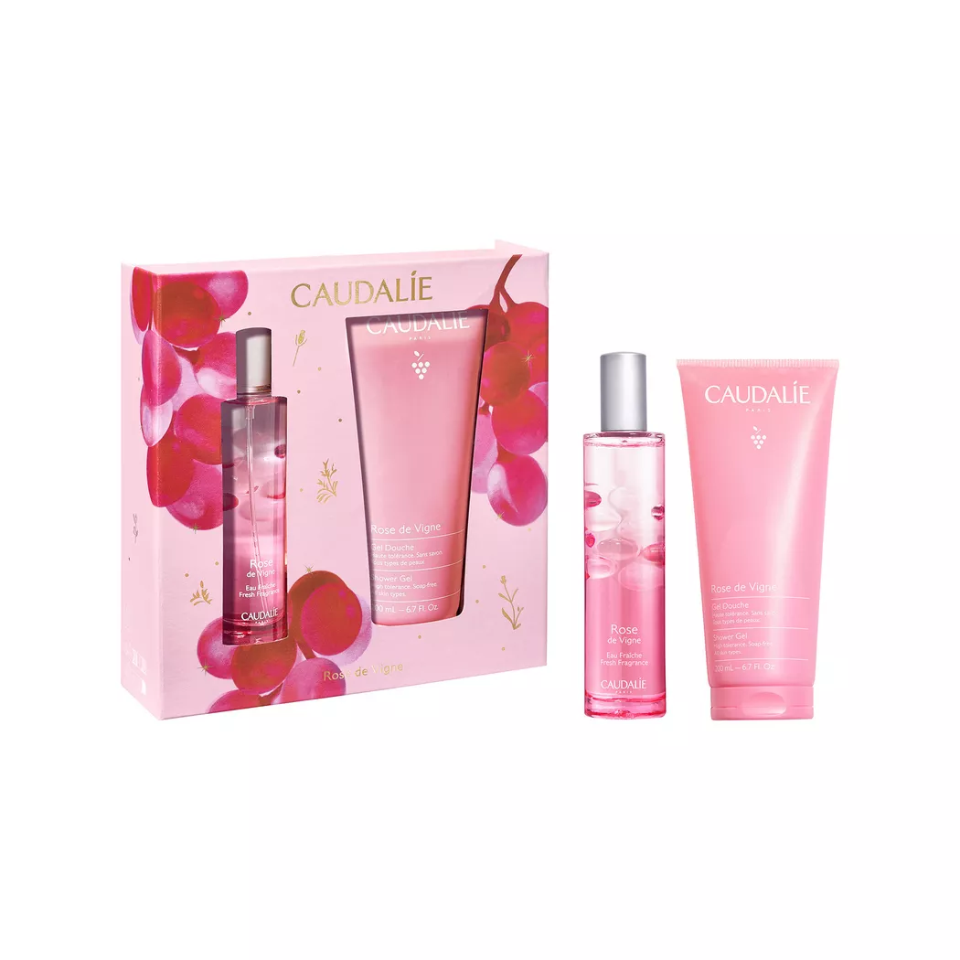 Caudalie Coffret 2 bouteilles Rose De Vigne