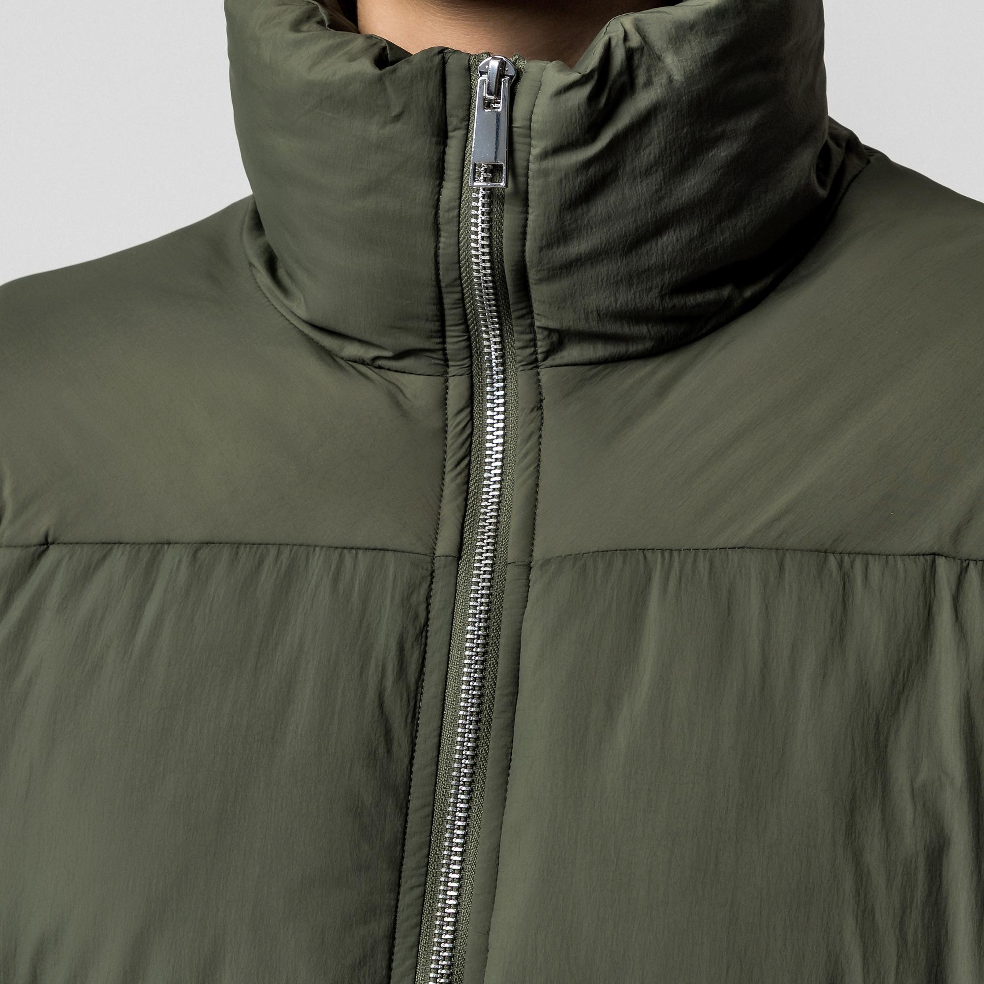 Manor Woman Gesteppter Stehkragenmantel  