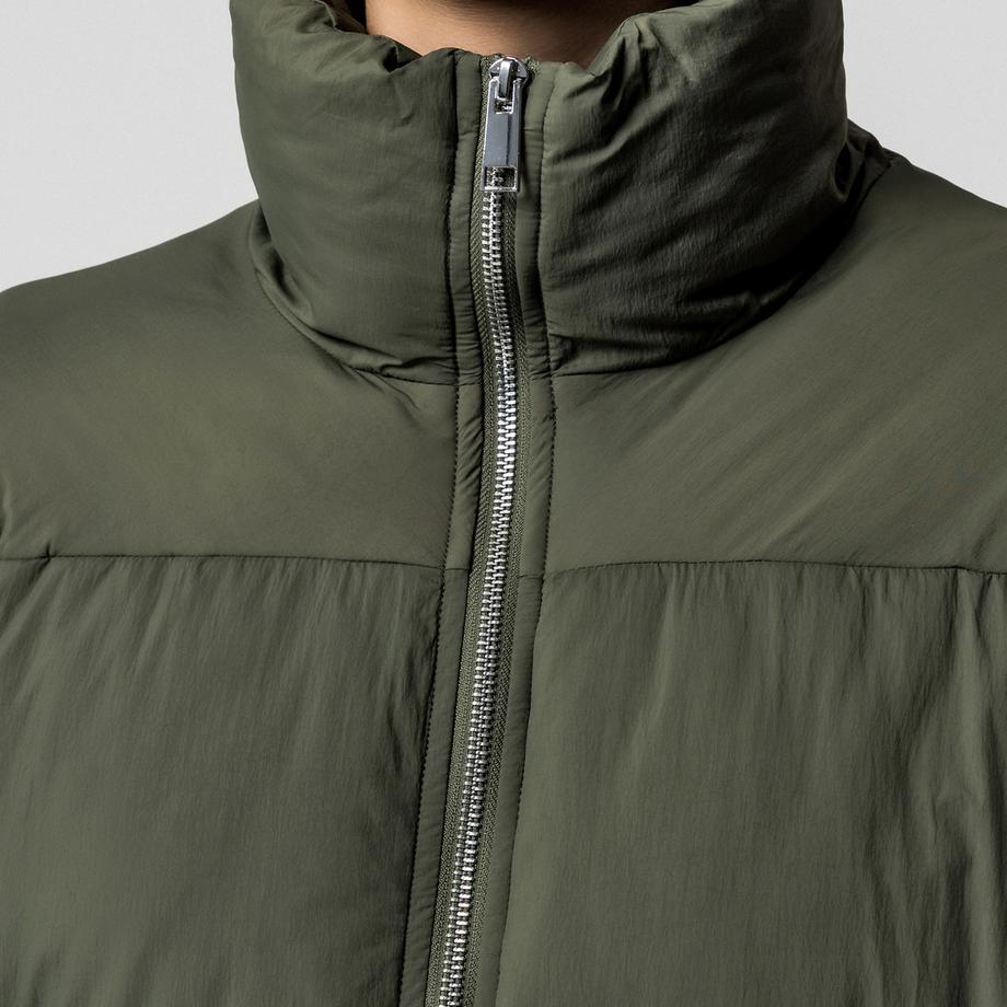 Manor Woman Manteau matelassé col montant  