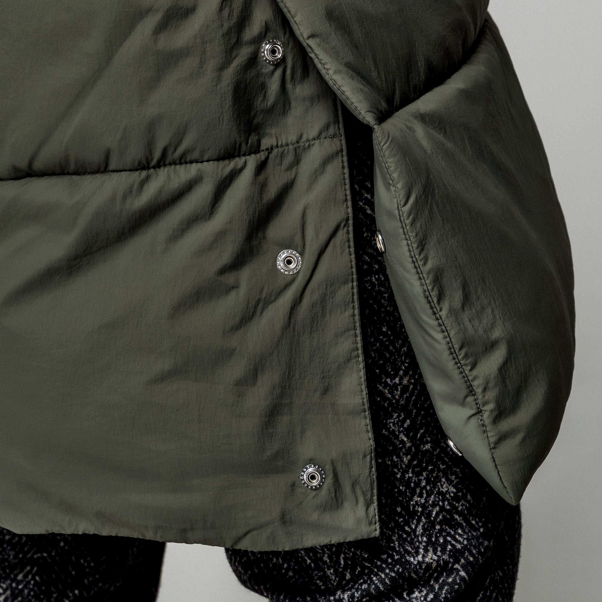 Manor Woman Gesteppter Stehkragenmantel  