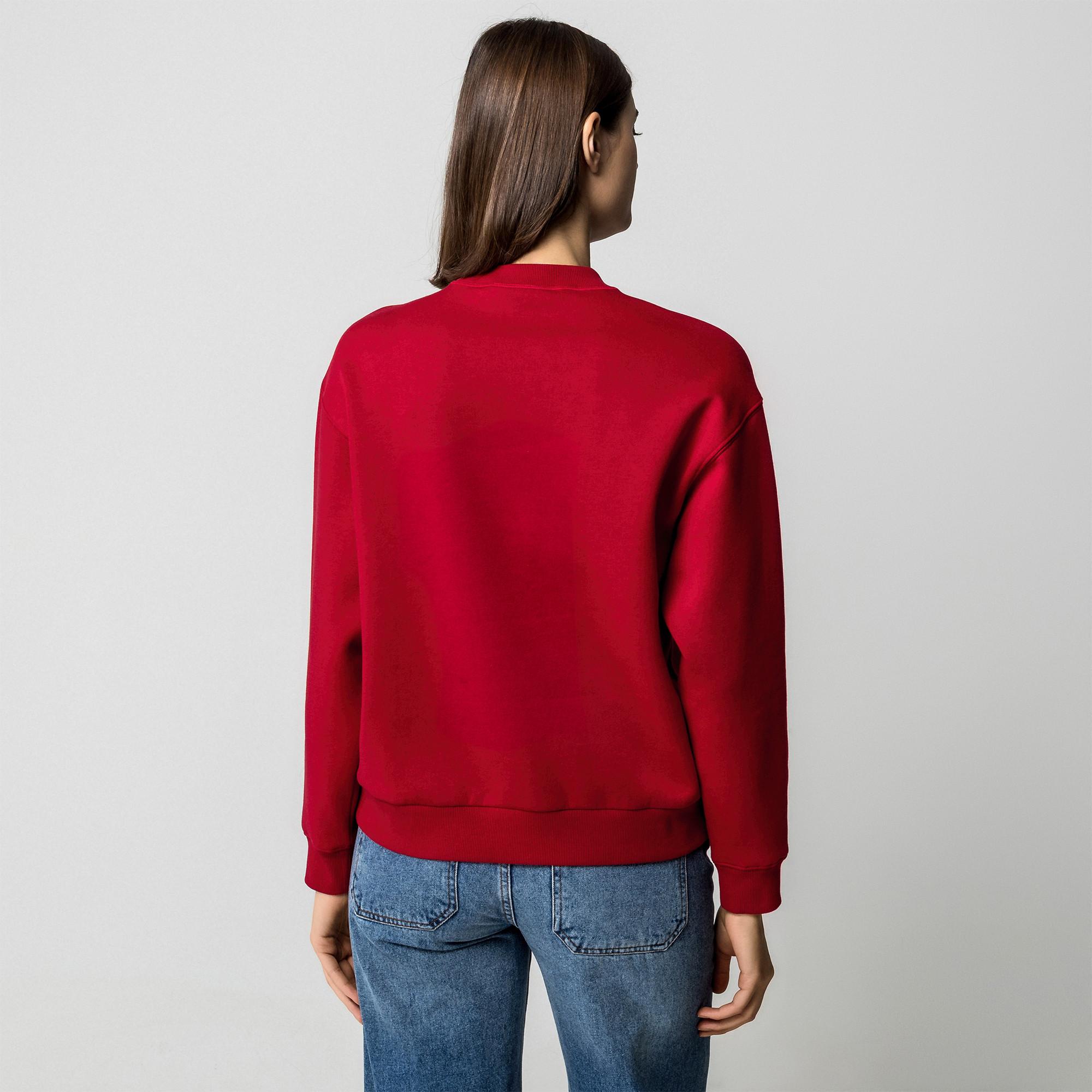 Manor Woman Felpa con motivo renna  