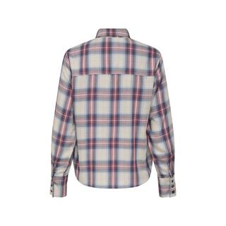 ONLY Karierte Langarmbluse  