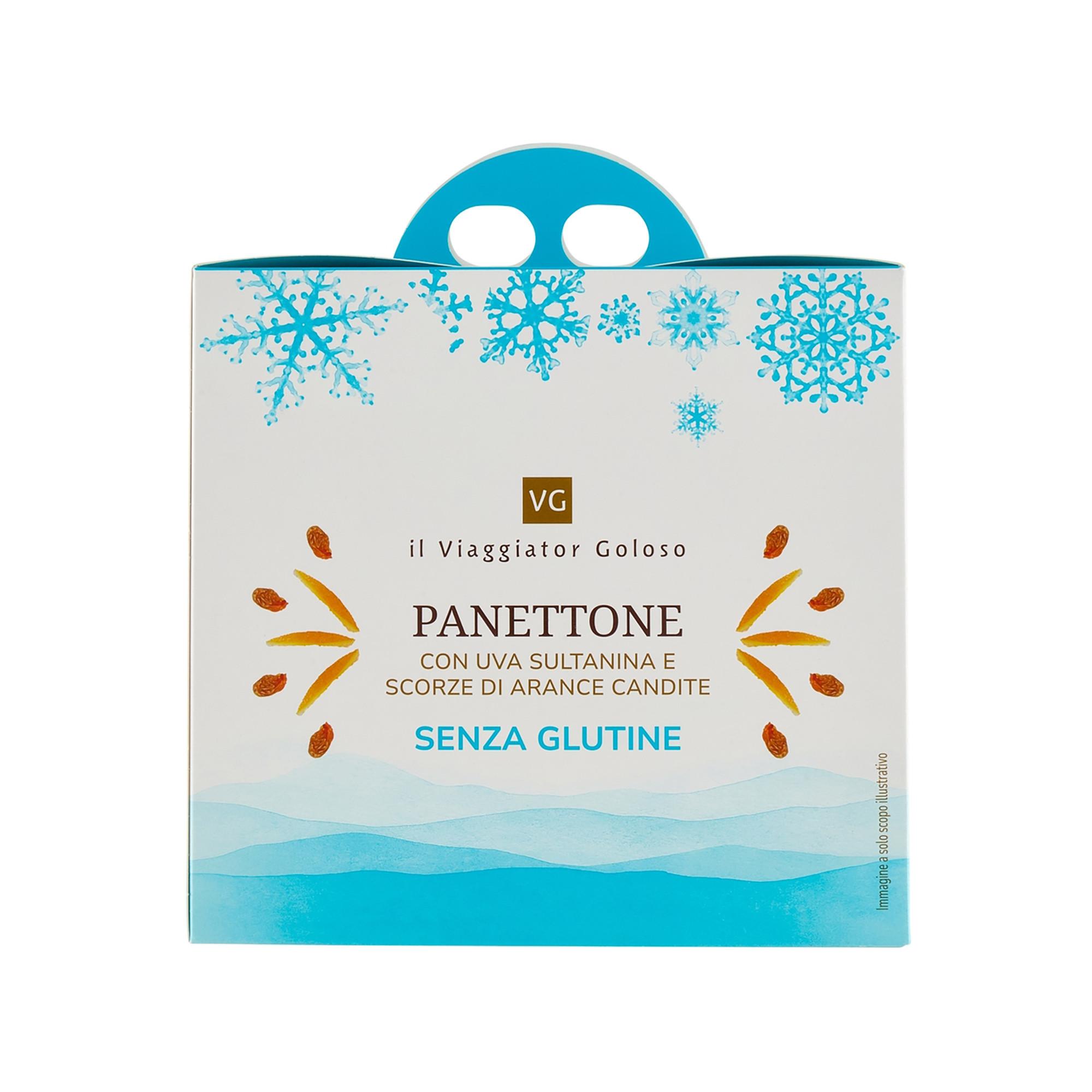 il Viaggiator Goloso Xmas Panettone sans gluten 