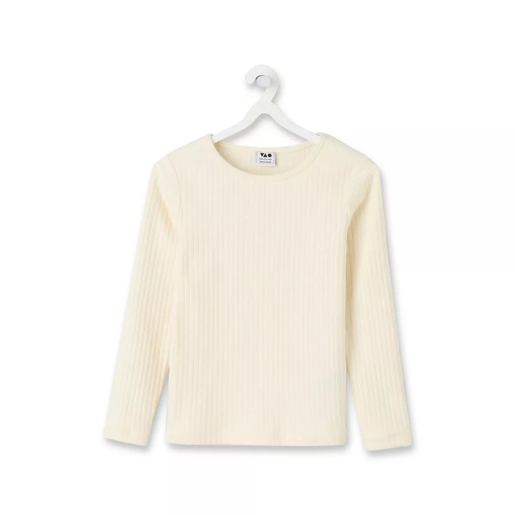 Tape à l'oeil - T-Shirt, langarm, 4A, Offwhite