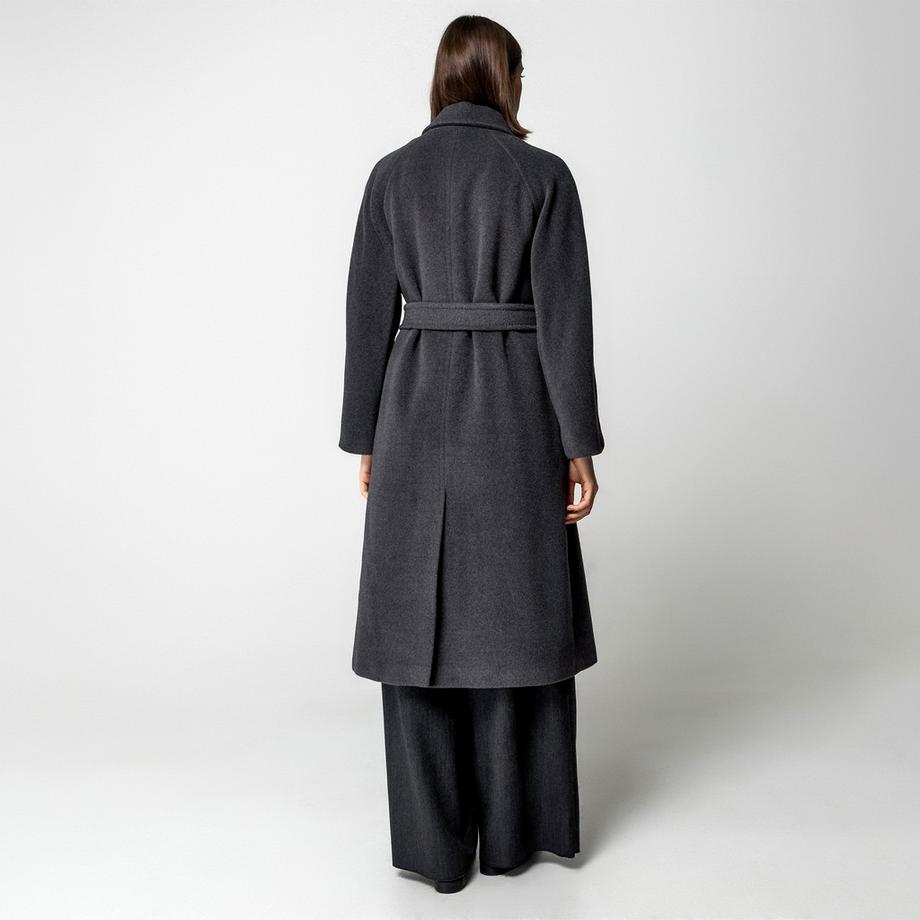 Marella Cappotto doppiopetto in lana di castoro  