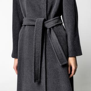 Marella Cappotto doppiopetto in lana castorino  