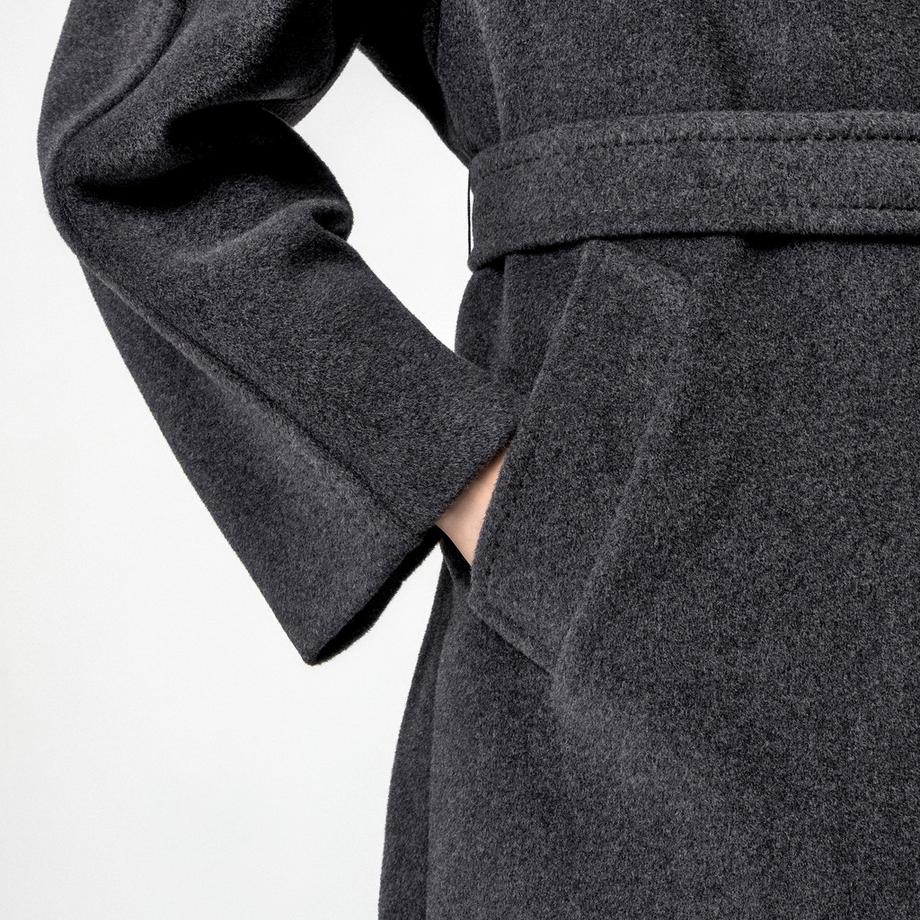 Marella Cappotto doppiopetto in lana di castoro  