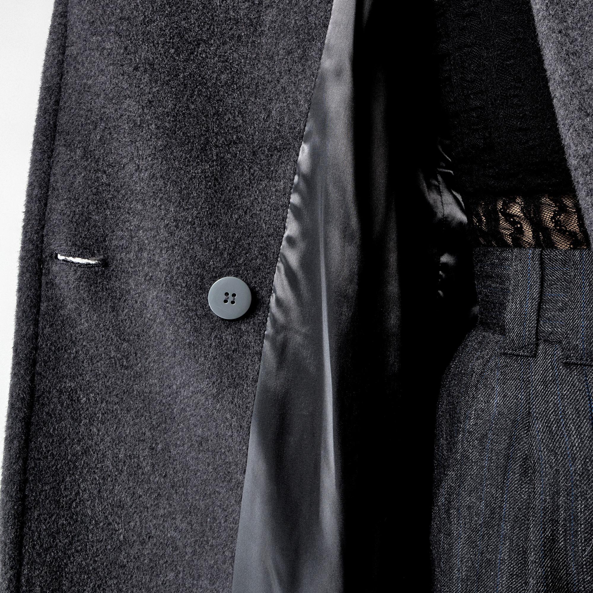 Marella Cappotto doppiopetto in lana castorino  